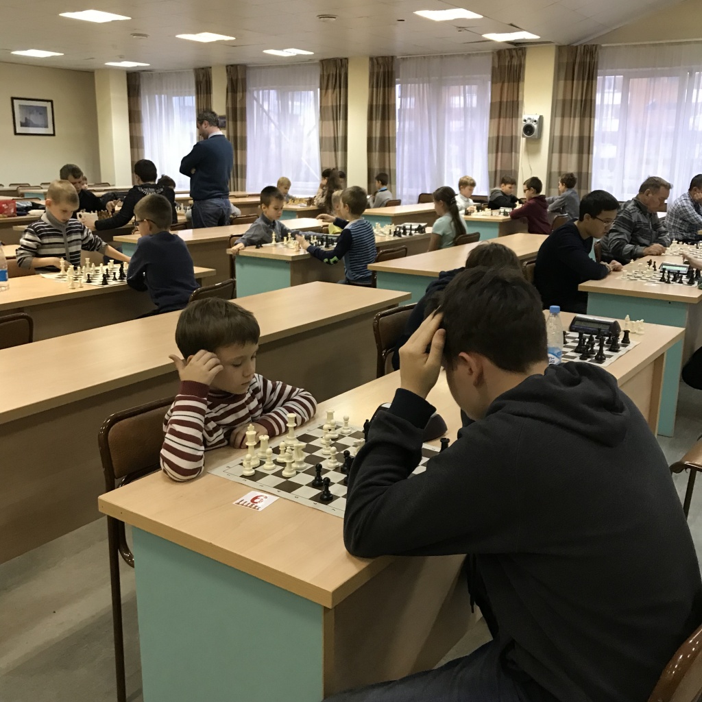 Итоги чемпионата г. Краснознаменск - 2017 по быстрым шахматам