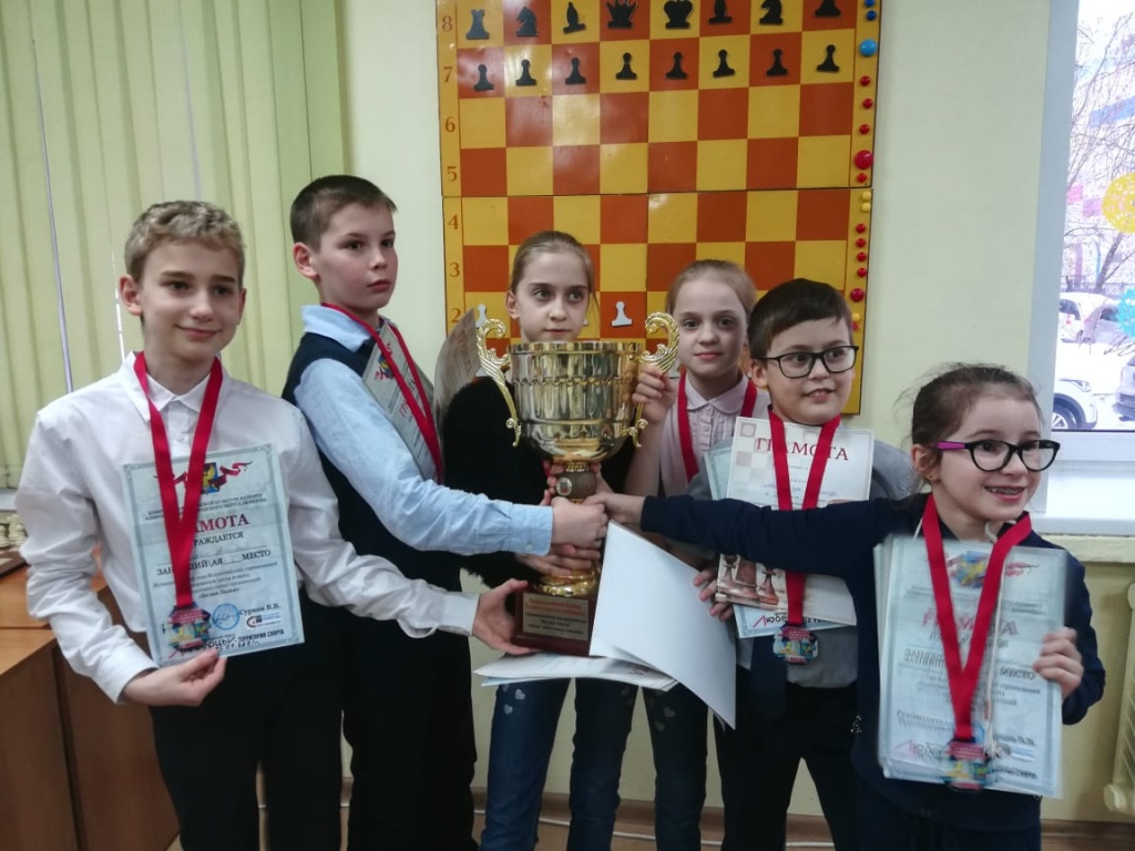 В городском округе Люберцы завершилось первенство по шахматам среди команд общеобразовательных организаций, II (муниципальный)  этап открытых Всероссийских соревнований «Белая ладья».
